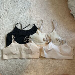 Kids Comfortable Camisole Set - Black, Cream, Tan